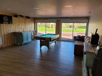Billard dans l'établissement Domaine de la Venerie