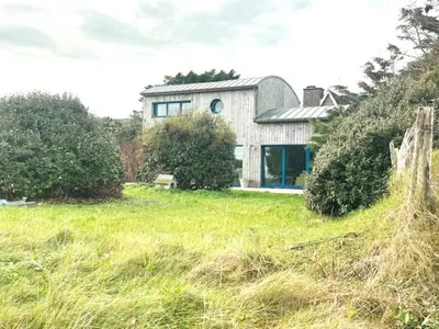 Jardin de l'établissement Villa rhum omaha beach