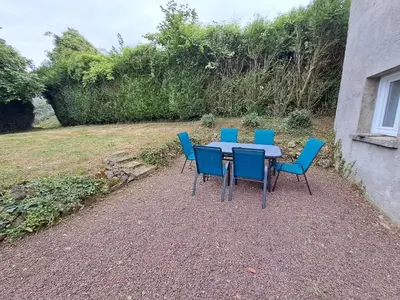 Jardin de l'établissement Maison au Calme en Normandie