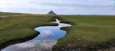Paysage naturel près de la villa
