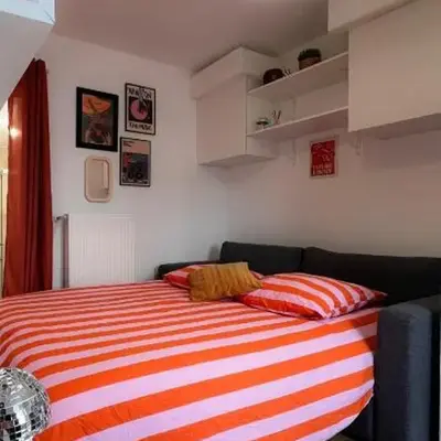 Studio tout équipé à Caen avec terrasse