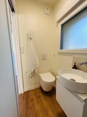 Salle de bains dans l'établissement L échappée