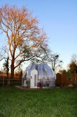 Jardin de l'établissement Maison Thalène - La Bulle