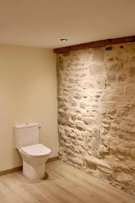 Salle de bains dans l'établissement Maison Thalène - La Bulle
