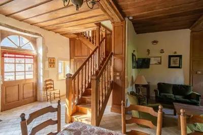 Coin salon dans l'établissement Séjournez au Manoir de Damigny en Normandie