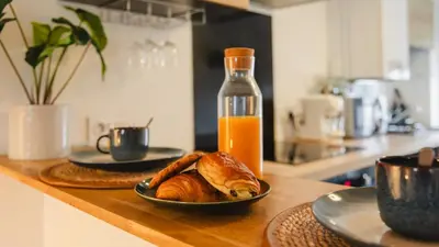 Nourriture dans l'appartement ou à proximité