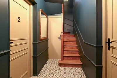 Plan de l'établissement Le 2 du Clos Fleuri - Avec espace extérieur