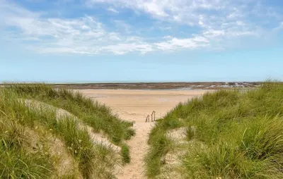 Paysage naturel près de la maison de vacances