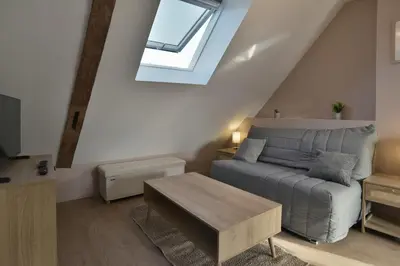 Coin salon dans l'établissement Les Trois Rois 5 - Centre Avranches