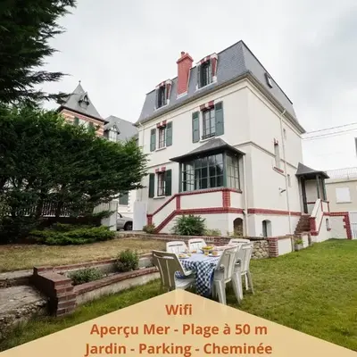 La Frendah - Maison familiale à Cabourg - 12 personnes - Plage à 50 m - Jardin