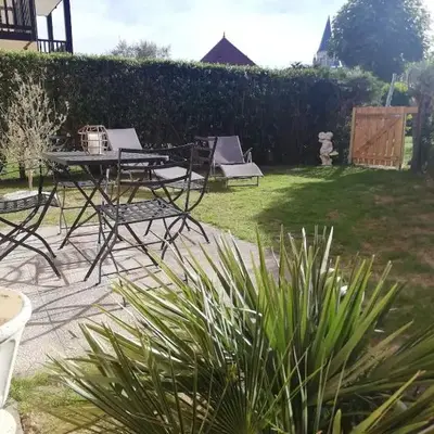 Appartement avec jardin à 50 m de la plage et 2 vélos inclus