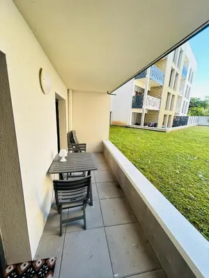 Balcon ou terrasse dans l'établissement Appartement proche université