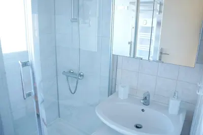 Salle de bains dans l'établissement Studio Lumineux Caen - Proche Gare & D-Day