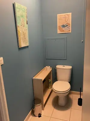 Salle de bains dans l'établissement l'escale