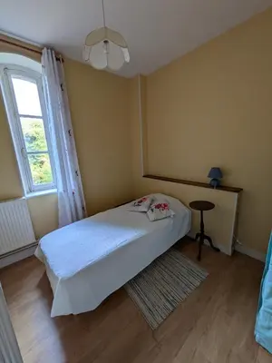 Un ou plusieurs lits dans un hébergement de l'établissement Gîte de Navarre
