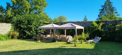 Jardin de l'établissement Gîte 50 rue de la mer