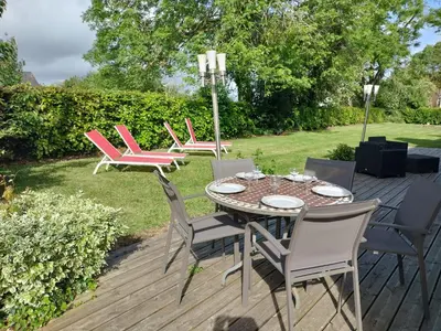 Jardin de l'établissement Gîte Le Douaire 6 personnes