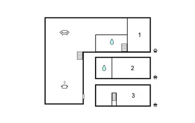 Plan de l'établissement Maisons Falourdel