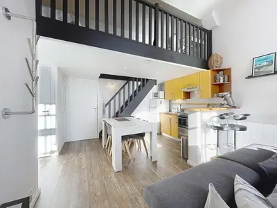 Plan de l'établissement Appartement Cocon avec Wifi et Parking près Plage - FR-1-361-571