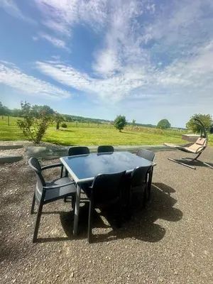 Paysage naturel près de la maison de vacances