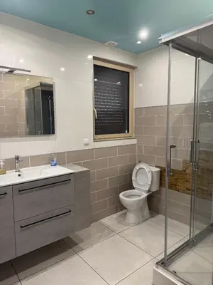Salle de bains dans l'établissement Maison de rêve