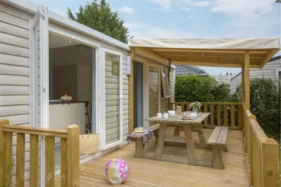Balcon ou terrasse dans l'établissement Cottage 4p 2Bdrms