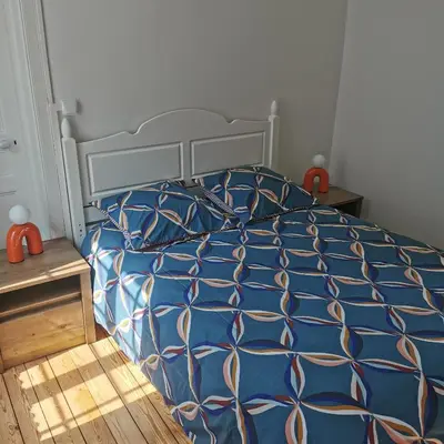 Un ou plusieurs lits dans un hébergement de l'établissement Au Coeur du Cotentin
