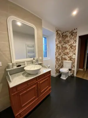 Salle de bains dans l'établissement Dolce farniente