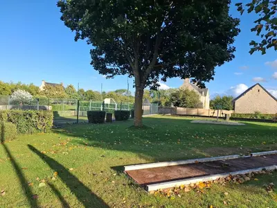 Jardin de l'établissement le clos patarot