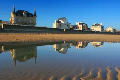 Paysage naturel près de la maison de vacances