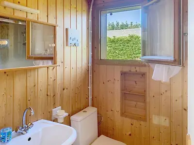 Salle de bains dans l'établissement Chalet Le Chalet by Interhome