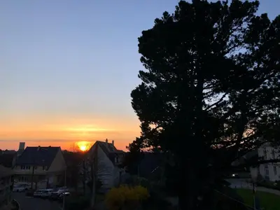 Lever ou coucher de soleil vu de l'appartement ou à proximité