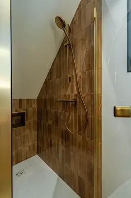 Salle de bains dans l'établissement Tulipe