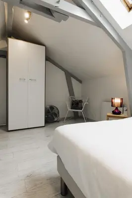 Cuisine ou kitchenette dans l'établissement Domaine Casteele