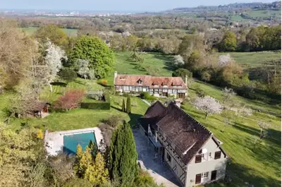 Paysage naturel près de la maison de vacances