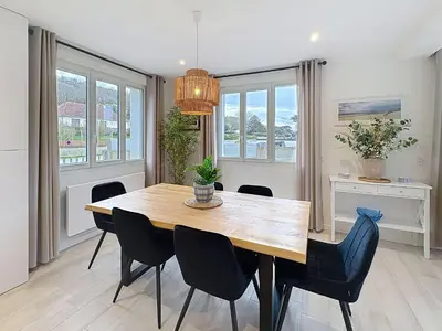 Plan de l'établissement Villa contemporaine près plage - 6 pers. - FR-1-361-573