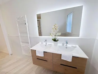 Plan de l'établissement Villa contemporaine près plage - 6 pers. - FR-1-361-573
