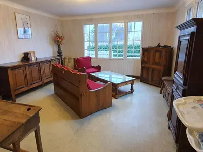 Coin salon dans l'établissement Holiday Home Le Crépuscule - Die Dämmerung by Interhome