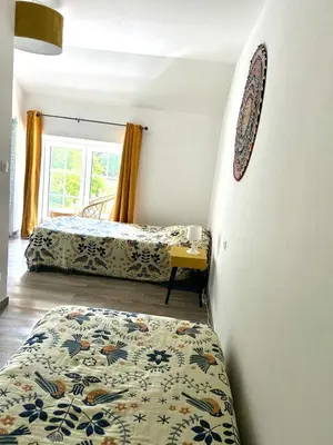 Un ou plusieurs lits dans un hébergement de l'établissement Le mélèze, dans la baie du Mont-Saint-Michel