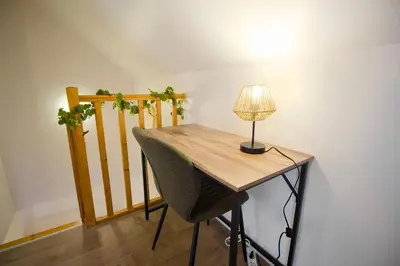 Plan de l'établissement Le Bohème, Maisonnette en duplex avec cour privée, Intendance Luxury Host