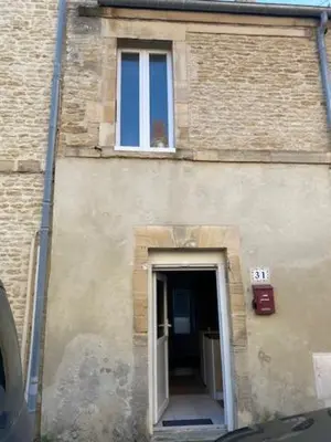 Plan de l'établissement L hippocampe petite maison cosie avec cour intérieure à 200 metres de la mer Normandie