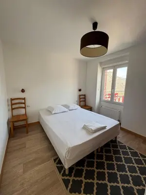 Un ou plusieurs lits dans un hébergement de l'établissement L' Annexe Barneville Bourg
