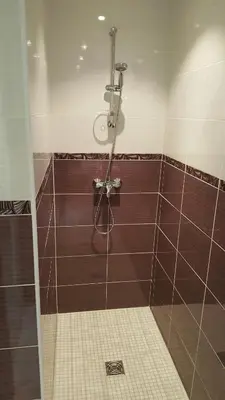 Salle de bains dans l'établissement Hotel de la Gare
