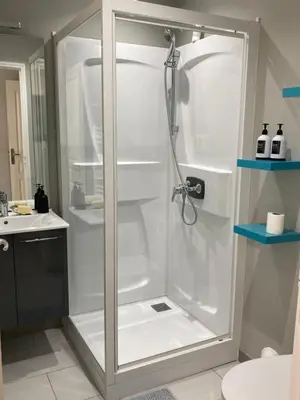 Salle de bains dans l'établissement Maison Mama Neko