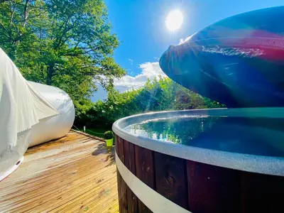 Piscine de l'établissement L'étape en forêt ou située à proximité