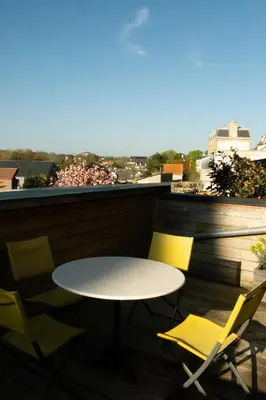 Balcon ou terrasse dans l'établissement Villa Bel-Amy