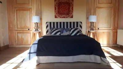 Un ou plusieurs lits dans un hébergement de l'établissement La Villa Escuris