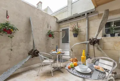 Nourriture dans la maison d'hôtes ou à proximité