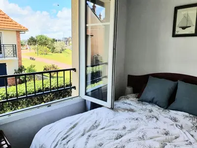 Un ou plusieurs lits dans un hébergement de l'établissement Residence Port Guillaume - maeva Home