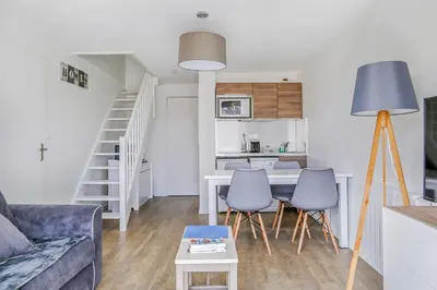 Cuisine ou kitchenette dans l'établissement Residence Port Guillaume - maeva Home